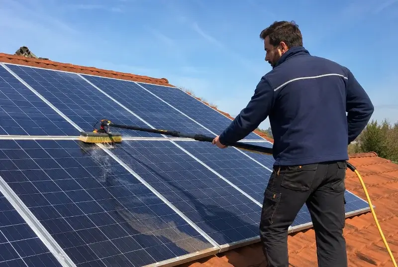 Nettoyage et entretien de panneaux solaires à Boucoiran-et-Nozières